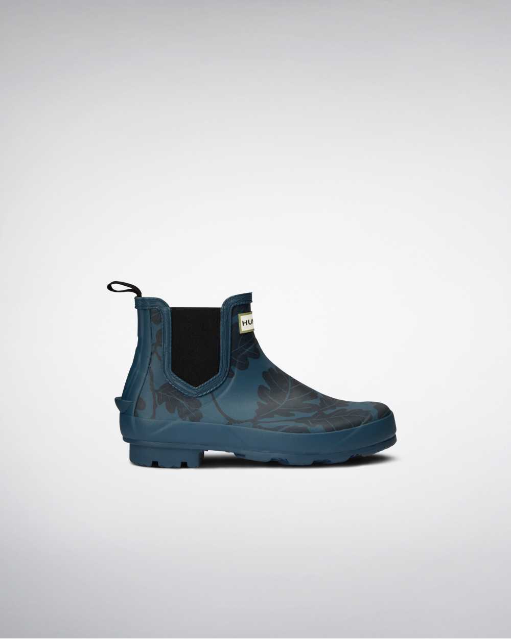 Botas Chelsea Mujer - Hunter National Trust Norris Field Technical Azules - QEVHSY-321 - Azules